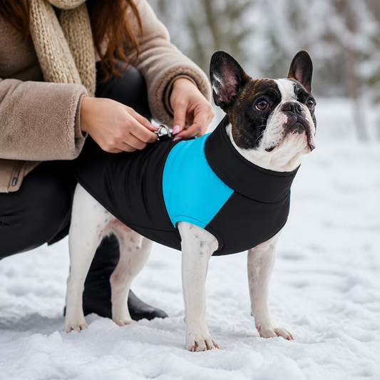 Waterproof Warm-Lined Quick-Fastening Dog Jacket