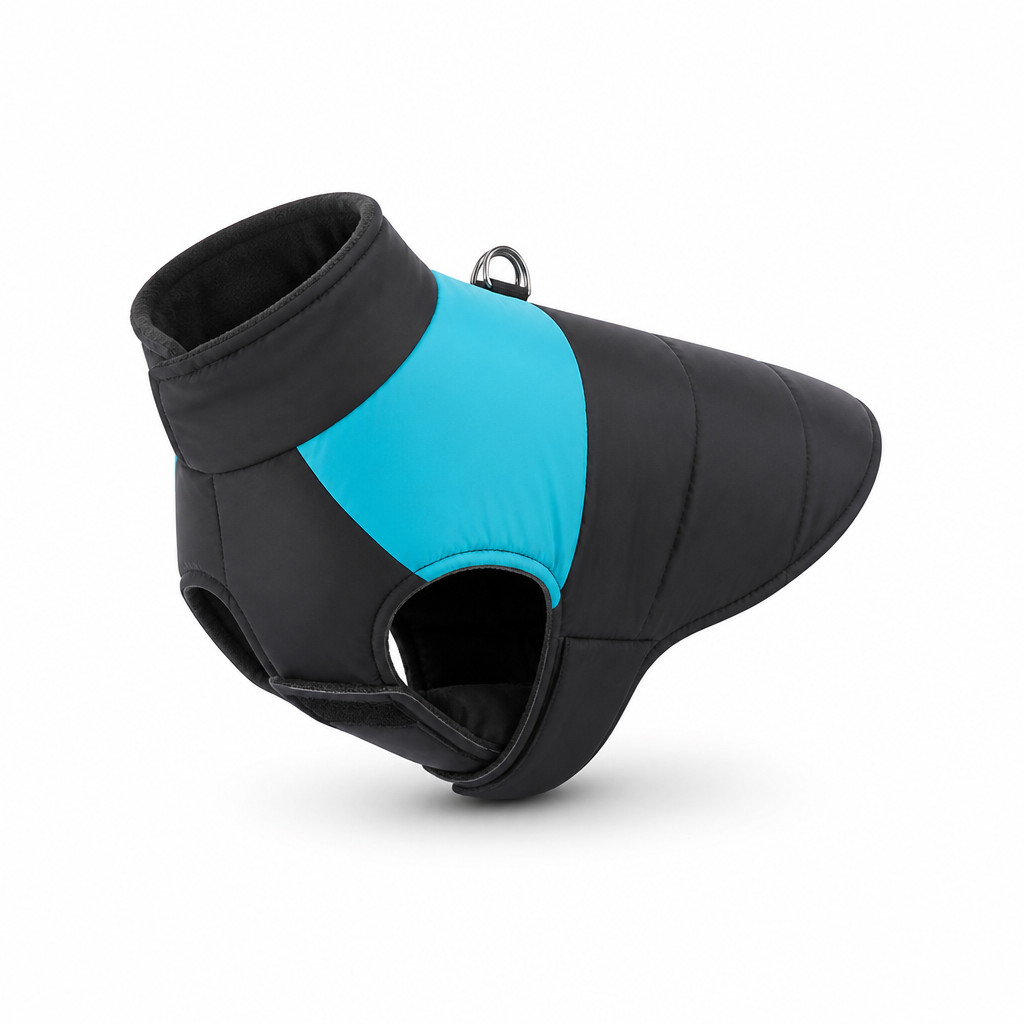 Waterproof Warm-Lined Quick-Fastening Dog Jacket