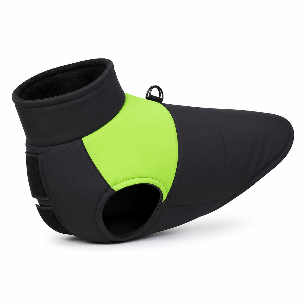Waterproof Warm-Lined Quick-Fastening Dog Jacket