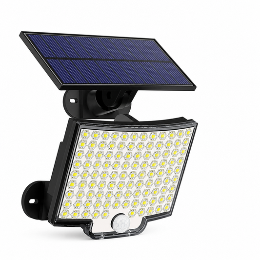Weatherproof Outdoor Solar Motion Sensor Light (106-LED Panel)